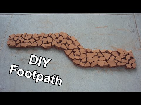 Miniatur Jalan Setapak Untuk Aquascape