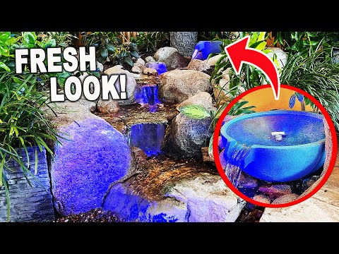 *INDOOR WATERFALL RENOVATION* at the Aquascape Store