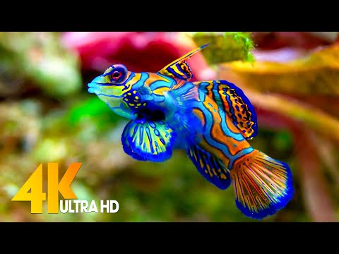 The Colors of the Ocean 4K VIDEO ULTRA HD – The Best 4K Sea Animals for Relaxation & Relaxing Music