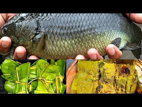 Big Size Koi Fish With Banana Leafs || Koi Paturi Recipe #icm #trending #recipe