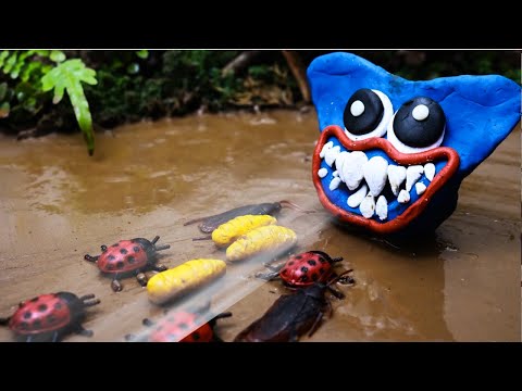 Stop Motion Cooking | Colorful Koi Fish Mukbang Rainbow Eel | DIY Lego Cooking Cartoon Slippery Fish