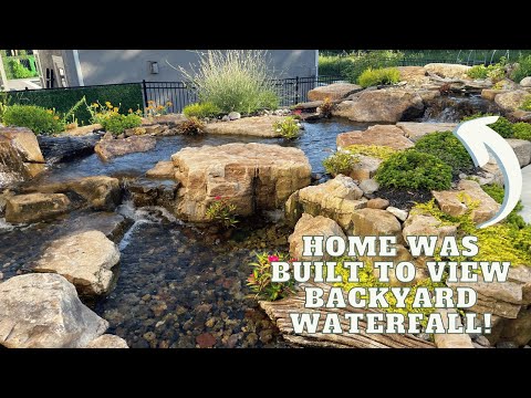 PART 1: Custom Home Built To View Backyard Waterfall