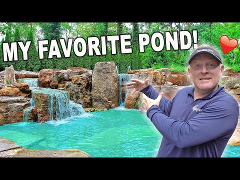SMALLEST Recreational Pond EVER Built!