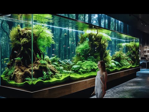 Discovering the Most Beautiful and Larger Fish Tank Aquatic Masterpieces