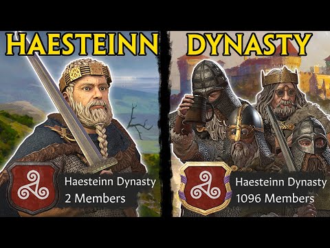 I Created the MOST POWERFUL DYNASTY in Crusader Kings 3 as HAESTEINN